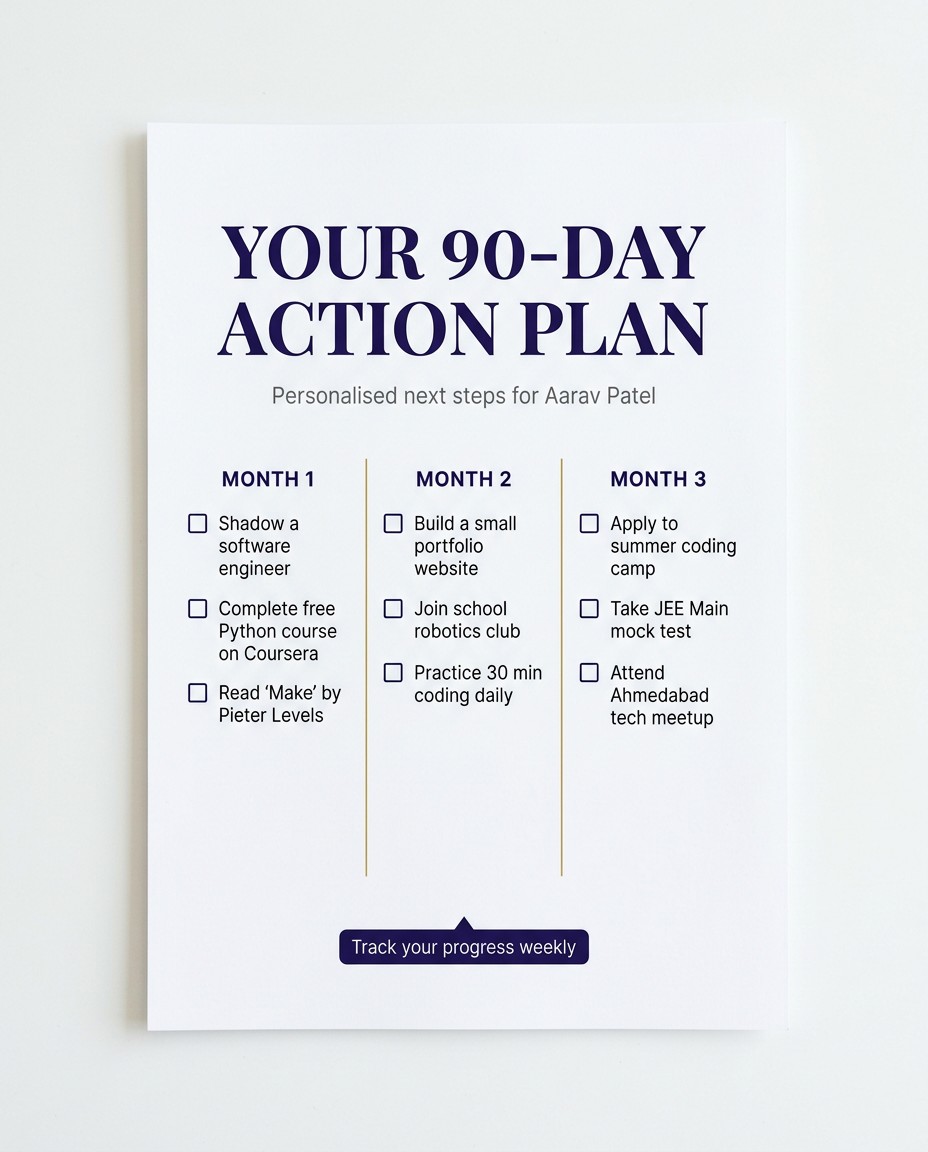 Personalised Action Plan
